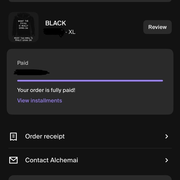 *BRAND NEW* Alchemai Hoodie - Picture 2 of 4